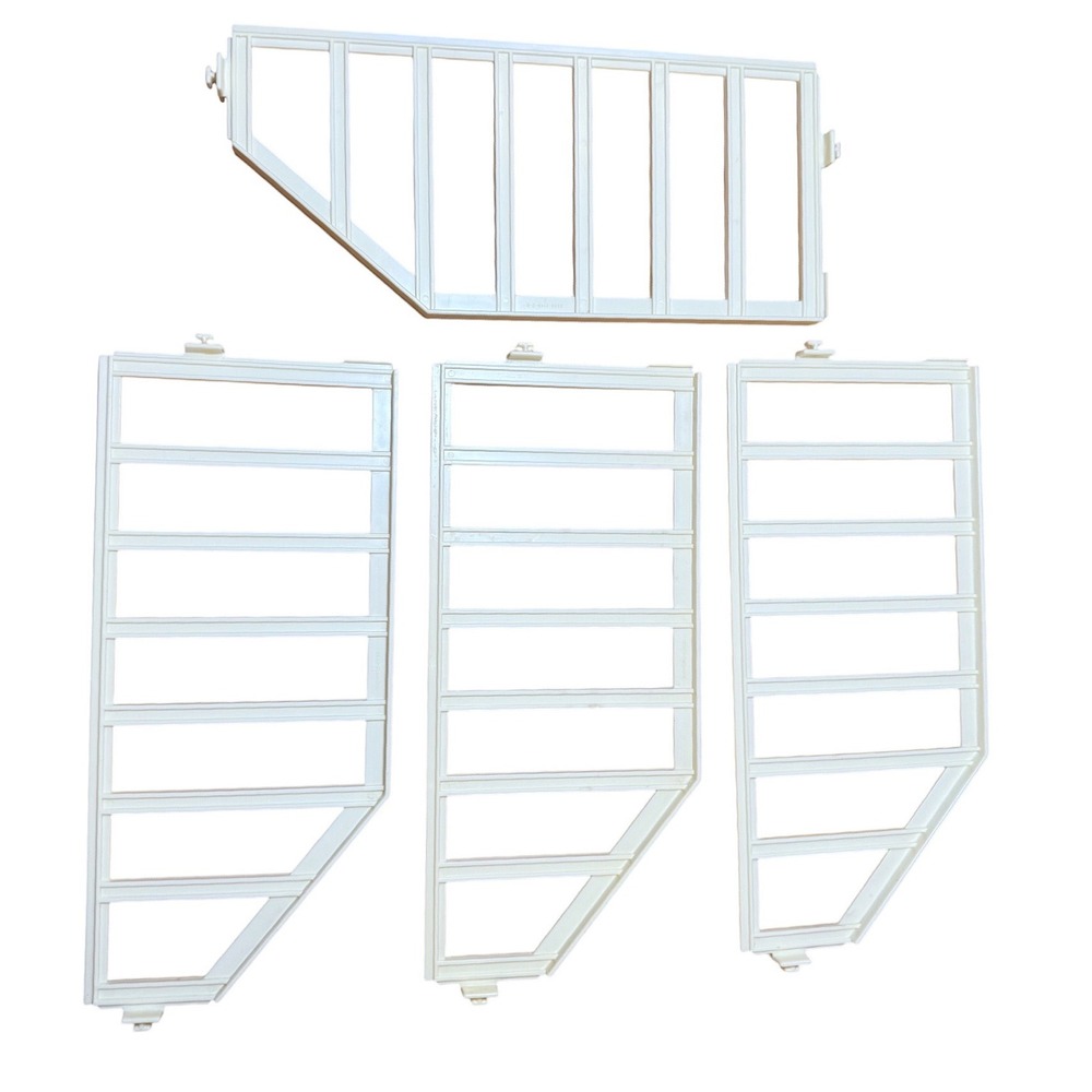 Barbie 1978 A Frame Dream House Replacement Rails 4pc Mattel 2588-2149-C-2 VTG